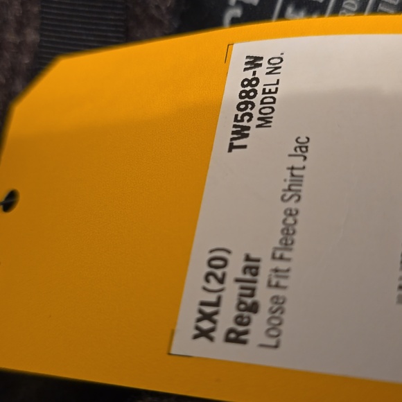 Carhartt Women's Loose Fit Brushed Fleece Shirt Jac - Picture 5 of 10